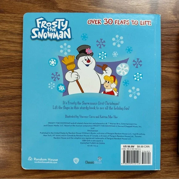 Bundle of 7 Christmas Holiday Santa board books baby toddler children’s EUC! - Picture 8 of 9